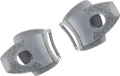 Produktbild von INF Sport Kniebandage mit Federunterstützung für Joggen und Gelenkschutz, 2er-Pack Grau