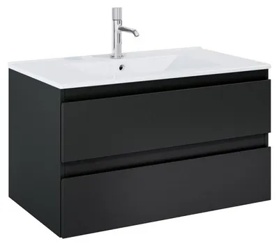 Productafbeelding van OLTENS Onderkast voor wastafel, 81 x 48,8 cm, met 2 lades