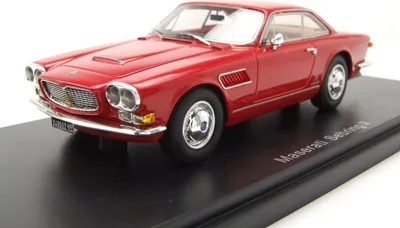 Produktbild von Neo Scale Models 49602 Maserati Sebring II 1963 rot 1:43