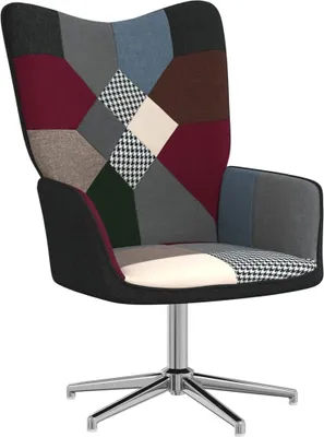 Obrázek produktu pro The Living Store Relaxsessel Patchwork Stoff