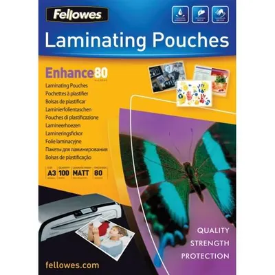 Produktbild von Fellowes Laminierfolie A3 80 mic matt - 100 Stück