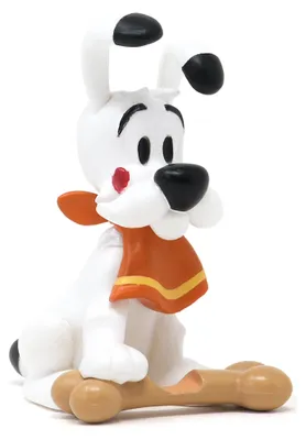 Imagen del producto de Figura de PVC de Asterix, Idefix y su hueso, 5 cm