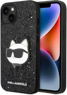 Zdjęcie produktu dla Karl Lagerfeld Klhcp14Mg2Cpk Iphone 14 Plus 6,7 Czarny/Black Hardcase Glitter Choupette Patch
