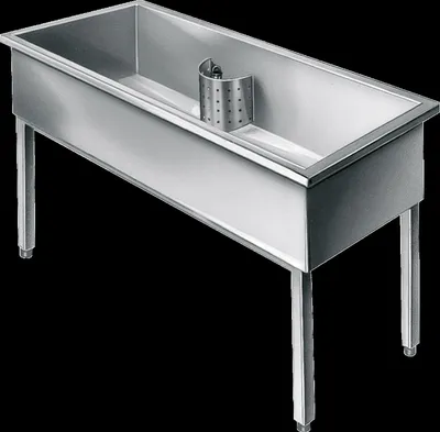 Produktbild von KWC Werkraumbecken, SIRIUS, Edelstahl, 1000x800x600 mm, Unterbau