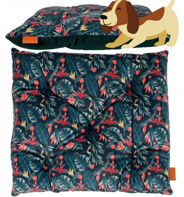 Produktbild von Ukory Gepolstertes Hundekissen 38x48 cm für kleine Hunde