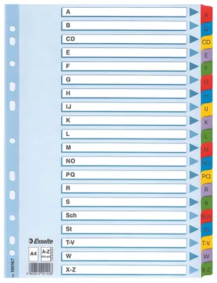 Obrázok produktu pre Register A4 A-Z weiß