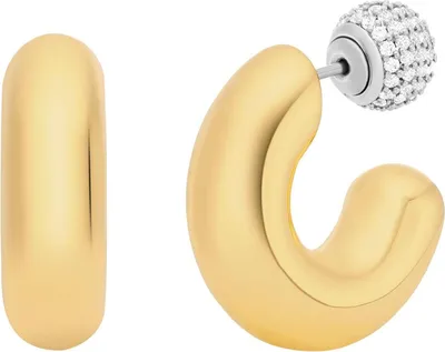 Produktbild von Michael Kors MKJ8510931 Damen Ohrstecker Messing Gold weiß