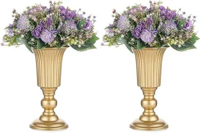 Produktbild von Famanu Blumenvasen Set - Elegantes Design, 2 Stück