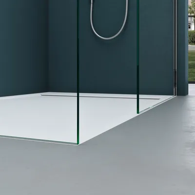 Produktbild von Mai & Mai Walk-In Duschwand mit 2 festen Seitenelementen 8mm ESG-Sicherheitsglas in Klarglas & NANO-Versiegelung 90x80 cm Bremen01ms-T