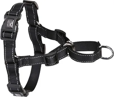 Produktbild von Hunde-Sicherheitsgeschirr Hundegeschirr, No-Pull Hundegeschirr Nylon, Brustgeschirr für Hund, reflektierend Verstellbare Sicher Kontrolle, Leichtes-M