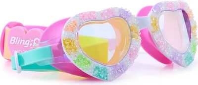 Produktbild von Bling2O Schwimmbrille Kinder Sweet Hearts mit UV-Schutz