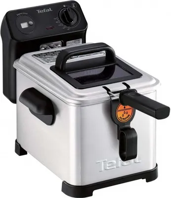Image de Tefal FR5160 FILTRA PRO 4L ECO Friteuse, Couleur:Argent-Noir