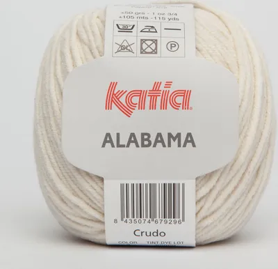 Produktbild von ALABAMA von Katia - CRUDO (3) - 50 g / ca. 105 m Wolle
