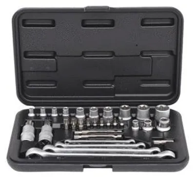 Image de KS TOOLS Jeu de douilles Torx 1/4"+3/8"+1/2", 31 pièces ( 911.4302 )