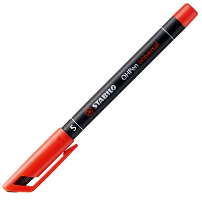 Produktbild von Folienstift - STABILO OHPen universal - permanent superfein - 10er Pack - rot
