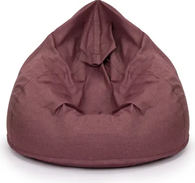 Obrázok produktu pre Beanbag XXL s vankúšom na stoličku Vankúš na stoličku Vhodný pre tínedžerov a dospelých Beanbag s výplňou - fialový