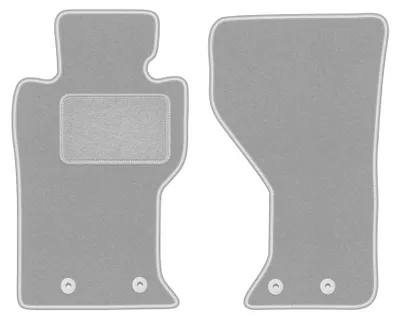 Immagine prodotto di Tappetini in moquette per Mazda MX-5 IV dal 2014 (coupé/cabrio) – set 4 pezzi, grigi, su misura – Wielganizator OSLO
