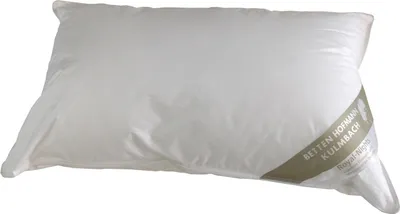 A white pillow is shown against a white background.