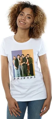 Produktbild von Friends - T-Shirt für Damen BI1053 (XL) (Weiß)
