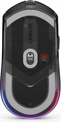 Obrázok produktu pre Lenovo Legion M410, obojručná, optická, RF bezdrôtová + USB typu C, 16 000 DPI, čierna, priehľadná