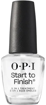Image de OPI 3 In 1 Base Treatment, Top Coat & Strengthener 15ml