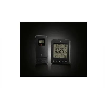 Produktbild von AURIOL® Funktemperaturstation, mit LC-Display (schwarz)NEU
