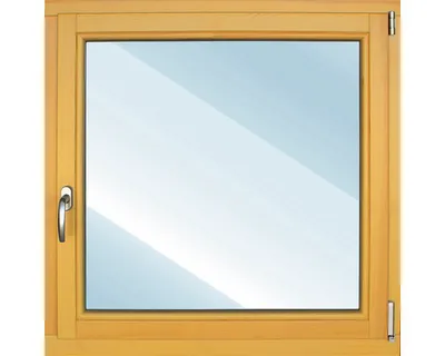 Produktbild von ARON Basic Holzfenster Kiefer lackiert S10 weide 750x750 mm DIN Rechts