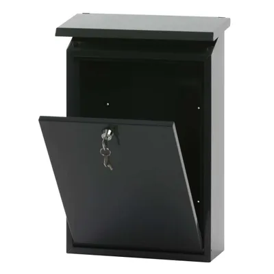 Image de Boîte aux lettres murale, h 40 cm - Anthracite