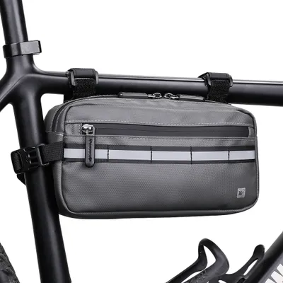 Image de Sacoche pour vélo, guidon X20990 gris
