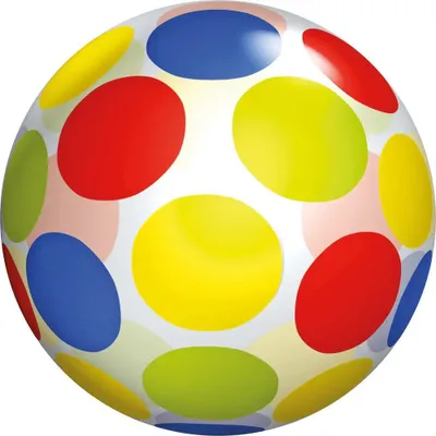 Produktbild von Buntball Point transparent 9''
