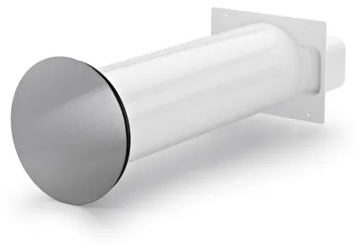 Immagine prodotto di Naber Flow Star GTS 150 F condotta a parete, bianco/acciaio inox - Tecnologia di ventilazione