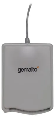 Productafbeelding van Gemalto Thales IDBridge CT40 kaartlezer, GemPC USB, ISO7816, artikelnummer: 962-000011-001