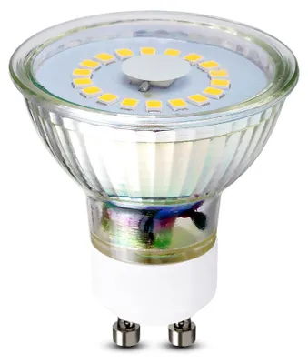 Produktbild von Kwazar Luminaire - LED-Leuchtmittel GU10, 18 SMD, 5 W, 400 lm, warmweiß 3000 K