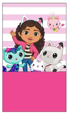 Produktbild von Dreamworks Gabby´s Dollhouse Nackenwärmer Rosa  Herren Rosa One Size