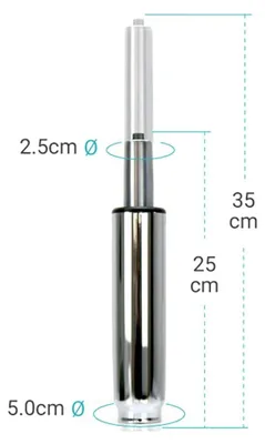Immagine prodotto di Cilindro pneumatico da 100 mm per sedia da ufficio