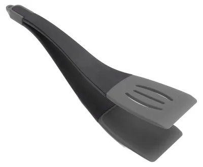 Productafbeelding van Keukentang, 3-in-1 Multifunctionele Hittebestendige Tang voor Koken (Grijs Zwart)