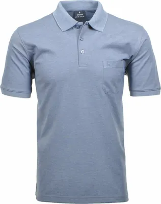 Produktbild von Ragman H-Polo Polo Soft-Knit uni