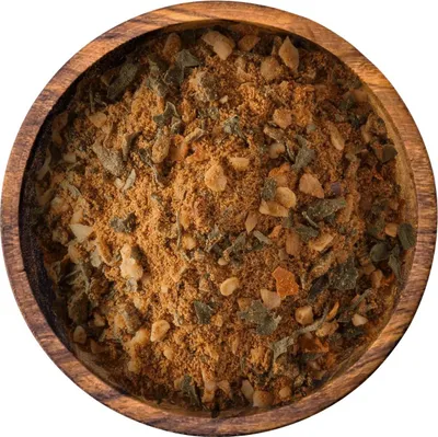 Produktbild von Zhug Gewürzmischung, gemahlen, scharfes Gewürz aus Jemen, zum Kochen & Braten, 50g