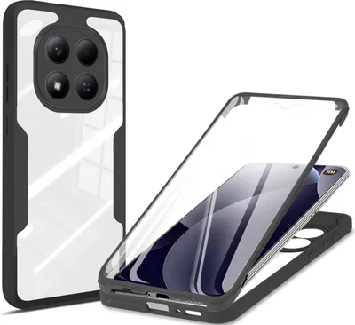 Produktbild von 360° Grad Hülle für Xiaomi Redmi Note 15 Pro 5G vollschutz Integriertem Displayschutz in Schwarz