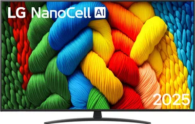Image de LG NanoCell AI 65NANO81A6A 165,1 cm (65") 4K Ultra HD Smart-TV WLAN Noir