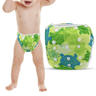 Produktbild von Freie Größe Baby verstellbare wiederverwendbare wasserdichte atmungsaktive Sommer-Pool-Trainingshose