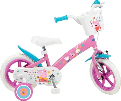 Produktbild von Kinderfahrrad 12" Peppa Pig rosa 1195 Rosa TOIMSA (TOI1195)