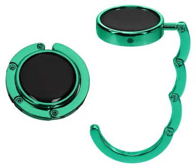 Produktbild von kwmobile Taschenhalter für Tisch - 2x Handtaschenhalter für Tisch - Taschenhaken faltbar - Taschen Aufhänger - Taschen Halter Haken - Tischhaken Set