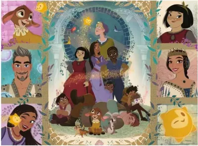Productafbeelding van Puzzel voor kinderen, Disney, Wish (100 stukjes)