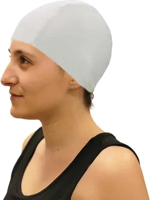 Produktbild von Softee Elasthan Badekappe Weiß Weiß One Size