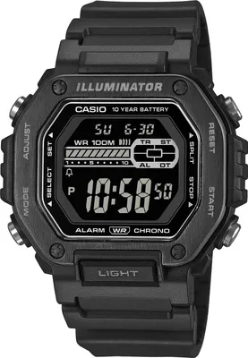 Produktbild von Casio Digitaluhr Armbanduhr digital MWD-110HB-1BVEF