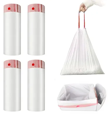 Immagine prodotto di Set di 80 sacchetti autopulenti per lettiera, dimensioni 69 x 40 cm