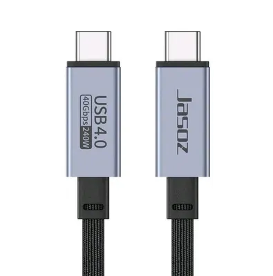 Produktbild von USB4 Typ-C auf C Kabel 240W Ladekabel Schnellladekabel Datenkabel Thunderbolt