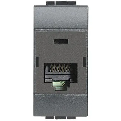 Immagine prodotto di bticino L4262C5E, RJ-45, UTP, 5e, antracite, 1 pezzo