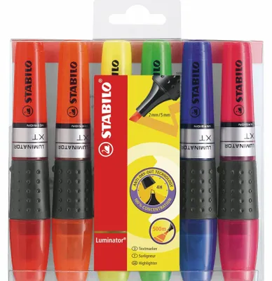 Produktbild von STABILO Textmarker - LUMINATOR - 6er Pack - 6 verschiedene Farben
